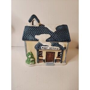 Vintage 1991 Americana Porcelain Collectable Post Office. READ